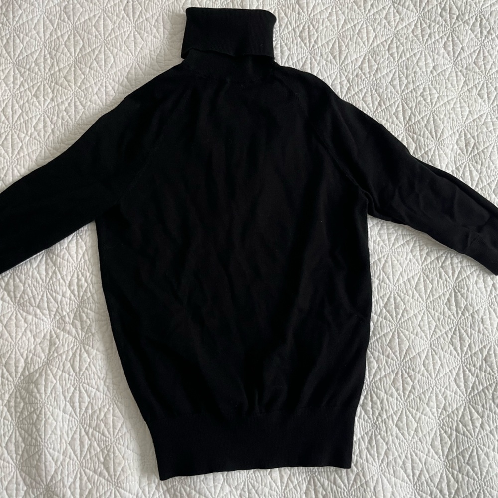 Babaton Black Turtleneck Sweater